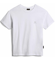 Napapijri S Nina Bright White 002 W - T-shirt - donna, White