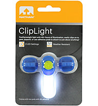 Nathan Clip Light - attrezzature running, Blue