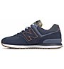 New Balance 574 Gentleman's Plaid Pack - Sneakers - Herren , Blue