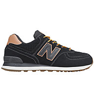 New Balance 574 Luxury Pigskin/Nubuck - Sneaker - Herren, Black