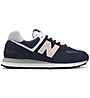 New Balance 574 Pink Pops W - Sneaker - Damen, Blue/Pink