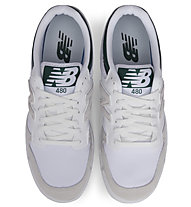 New Balance BB480L - Sneakers - Herren, White/Green