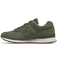 New Balance M574 Full Pigskin - Sneaker - Herren, Green