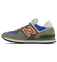 New Balance ML574 - Sneakers - Herren, Grey/Blue/Orange