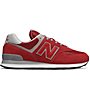 New Balance ML574 Suede/Mesh - sneakers - uomo, Red