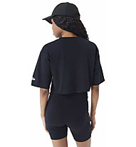 New Era Cap Le Crop W - T-Shirt - Damen, Black