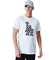 New Era Cap MLB Infill Logo Tee LA Dodgers - t-shirt sportiva - uomo, White