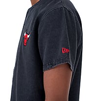 New Era Cap NBA Chicago Bulls - camicia a manica corta - uomo, Black