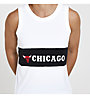 New Era Cap NBA Tank Chicago Bulls - top basket, White/Black
