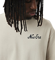 New Era Cap Ne Half Time - T-shirt - uomo, Beige