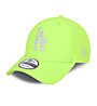 New Era Cap Neon Pack 9Forty LA Dodgers - cappellino, Green