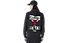 New Era Cap Newspaper Graphic M - Kapuzenpullover - Herren, Black