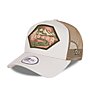 New Era Cap Outdoor Patch Trucker - Kappe, White/Brown/Rose