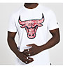 New Era Cap Print Infill Tee Chicago Bulls - Baskettrikot, White