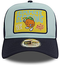New Era Cap Trucker Patch - cappellino, Blue/Light Blue
