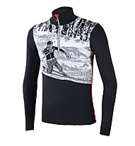 NDL Telemark 400 - maglia da sci - uomo, Black