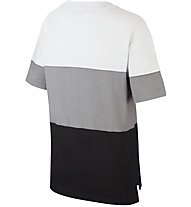 Nike Air - T-shirt - ragazzo, Black/White/Grey
