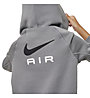 Nike Air Big - felpa con cappuccio - ragazzo, Grey