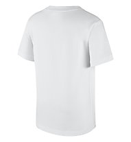 Nike Air Graphic T-Shirt ragazzo, White/Action Green