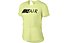 Nike Air Top Gx - maglia running - donna, Yellow