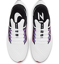 Nike Air Zoom Pegasus 38 - Runningschuh neutral - Damen, White, Black