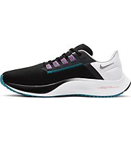 Nike Air Zoom Pegasus 38 - scarpa running neutra - uomo , Black, White