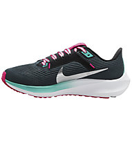 Nike Air Zoom Pegasus 40 W - Neutrallaufschuhe - Damen, Green/Pink