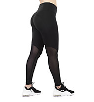 Nike All-In 7/8 Graphic Training - pantaloni fitness - donna, Black
