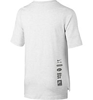 Nike Air - T-Shirt Fitness - Jungen, White
