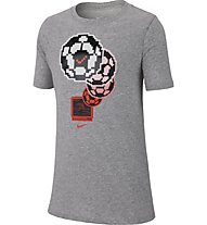 Nike Dry Tee Pixel Ball - T-Shirt Fitness - Jungen, Grey