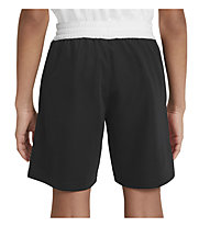 Nike Big Kids' (Boys') Basketball - pantaloni corti basket - ragazzo, Black/Red