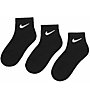 Nike Basic Pack Ankle - Kurze Socken - Kinder, Black