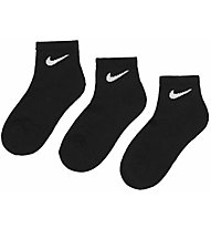 Nike Basic Pack Ankle - calzini corti - bambino, Black