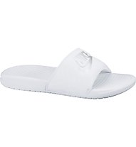 Nike Benassi - Sandale - Damen, White/Silver