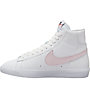 Nike Blazer Mid - sneakers - ragazza, White/Pink