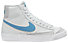 Nike Blazer Mid '77 Big Kids' -  Sneaker - Kinder, White/Light Blue