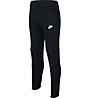 Nike Boys' Sportswear Pant - pantaloni da ginnastica ragazzo, Black/Black/White