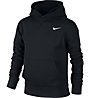 Nike Boys' Training Hoodie Sweatshirt - felpa con cappuccio ragazzo, Black/White