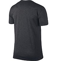 Nike Breathe - T Shirt - Herren, Black/Anthracite