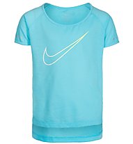 Nike Breathe City Running - Fitness-T-Shirt - Mädchen, Blue