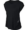 Nike City Sleek Top - T-Shirt - Damen, Black
