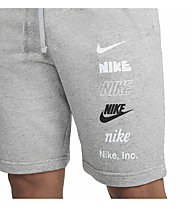Nike Club Fleece French Terry M - pantaloni fitness - uomo, Light Grey