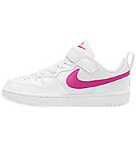 Nike Court Borough Low Recraft - Sneakers - Mädchen, White/Pink