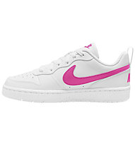 Nike Court Borough Low Recraft - Sneakers - Mädchen, White/Pink