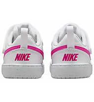 Nike Court Borough Low Recraft Jr - Sneakers - Kinder, WHITE/LASER FUCHSIA