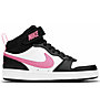 Nike Court Borough Mid 2 Jr - sneakers - ragazza, Black/White/Pink