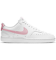 Nike Court Vision Low - Sneaker - Damen, White/Pink