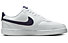 Nike Court Vision Low Next - Sneaker - Herren, White/Dark Blue