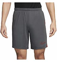 Nike Dri-FIT Academy - pantaloni calcio - uomo, Grey/Dark Red