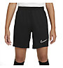 Nike Dri-FIT Academy Big Kids' Knit - Fußballshorts - Kinder, Black/White